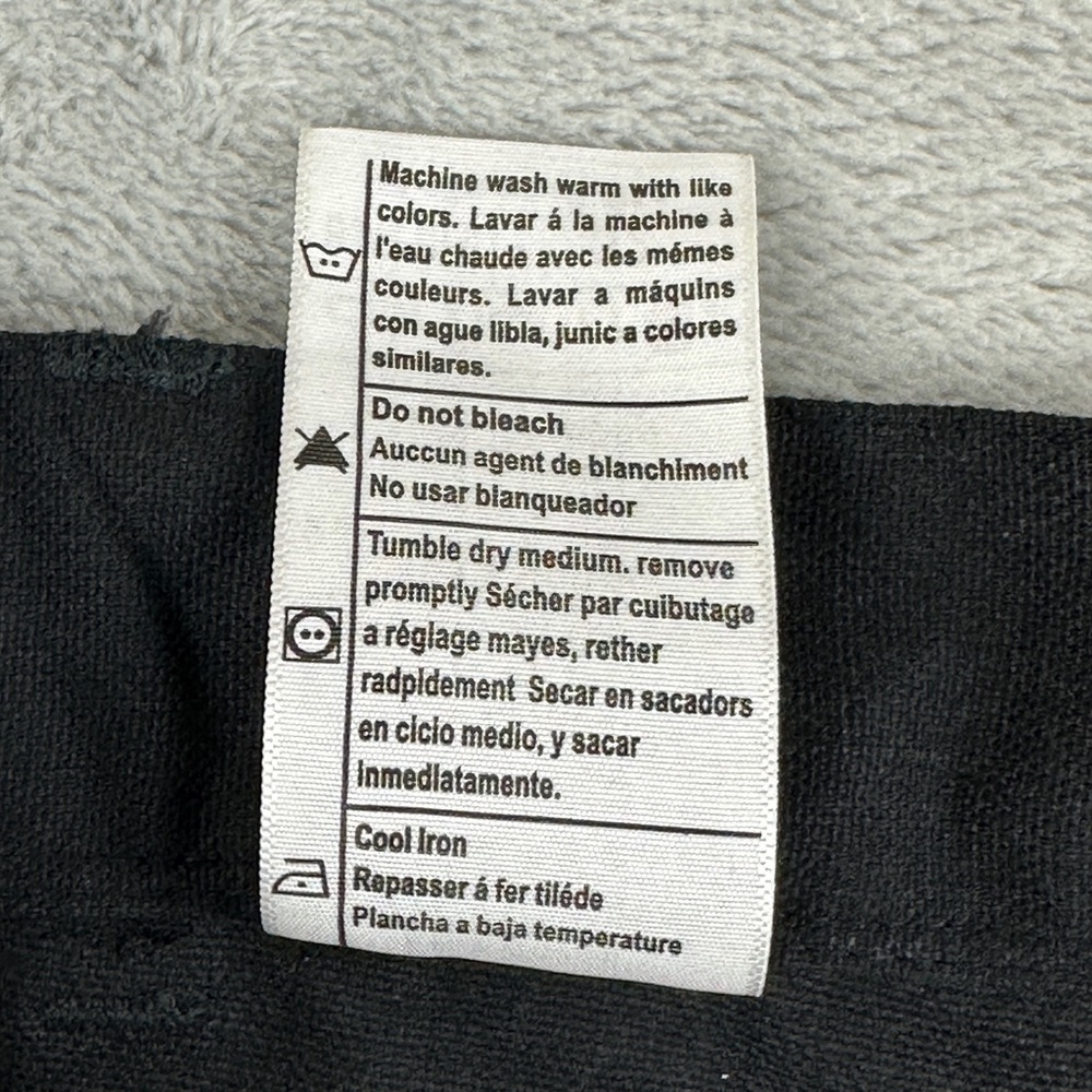 Carhartt Rework Double Knee Black Shorts Men's Size 34 W REFER TO MEASUREMENTS - Picture 3 of 15